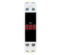 BHZ-1R 18mm Single Phase Modular Meter 1-99Hz LED Indicator Digital Tester BHZ-1R 1Pcs
