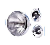 BHZSBE CVK Motorcycle Headlight Headlamp Head Light For Hornet For CB400 For CB500 For CB600 For CB1300 For VTR250 For CB250 For VTEC400 Lamp Motorcycle Light Headlamp(1 piece Silvery)