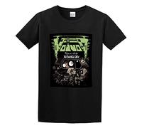 BI BI MIAO Voivod Killing Technology Unisex 100% Cotton Short-Sleeve T-Shirts Black XL
