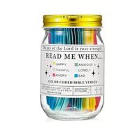 Bi/ble Verses in A Jar,Portable Bi/ble Verses Prayer Cards Mini bi/ble,The Hope Jar Bi/ble Verses,Mini Bi/ble Verses Jar with Coloring Bi/ble Verses,Bi/ble Bookmarks,Bi/ble Study Supplies Gifts