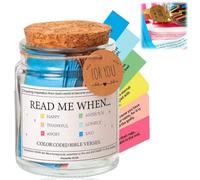 Bi/ble Verses in a Jar,the Hope Jar Bi/ble Verses for Emotions & Feelings,Glass Bottle Scripture Cards,Prayer Cards,Chris/tian Gifts for Women,Quran Verse Jar,Religious Gifts for Men,Mini Bi/ble