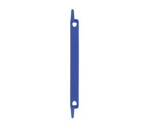BI-CLIP Filing Strips Blue 50 pcs Plastic, Up To 20 Sheet File These