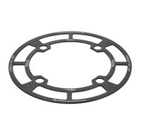 Bi-cycle Sprocket Chainring Guard - Bi-ke Chain Guard | Mountain Sprocket Guard | Aluminum Alloy Cycling Chain Guard Sprocket Cover | Robust Hollowed-out Design Precise Fit Riding Accessories For Road