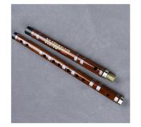 Bi-directional Adjustable Bamboo Flute With Different Scales, Ethnic Woodwind Instrument Professional Performance To Bamboo Flute (Color : C)