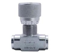 Bi-Directional Hydraulic Throttle Valve STB-G1/2, STB-G1/4, STBG3/8, STBG3/4 - Speed Control Valve for Hydraulic Systems(STBG3/4)