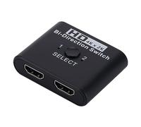 Bi-Directional Switcher 4K @60Hz Bi-Directional Splitter Great for HDTV Sticks, High Quality Video Splitter