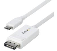 Bi-Directional USB-C to 4K 60Hz DisplayPort 1.2 Lead, 2m White - CDP2DP2MBW