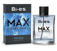 BI-ES UEDT2639 Max Ice Freshness Eau De Toilette Para Men 100 ml for men, ideal for hydration, nourishment and skin care, 100 ml
