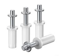 Bi-Fold Door Kit, Double Folding Door Top Guide Wheel, For Closet Door Track Hardware Repair Replacement Part(B)