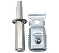 Bi-Fold Door Pivot Kit 2PCS for 1-3/8" Thick Doors