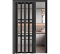 Bi-fold Room Divider Doors - Sliding Closet Doors for Bedroom, Study Room, Kitchen