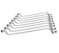 Hogert Technik HT1W598 Double Ring Spanner Set