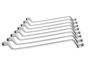 Bi-hexagonal Ring Spanner 8 pcs Set 6 - 22 mm Germany Quality HT1W598 of Hogert
