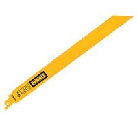 Dewalt DT90390-QZ Bi-Metal 1In High Metal Reciprocating Blade 304Mm X 14 Tpi (Pack 5)