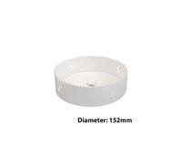 Loops Bi Metal Core Drill Bits 152mm Diameter HSS STEEL Wood Hole Saw Worktop Cutters in Metallics Loops Metallics