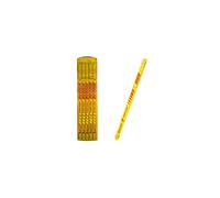 Starrett 12X1/2X24tpi Bi-Metal Unique Safe Flex Hacksaw Blade- you get 5