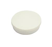Bi-Office Round Magnets IM161609 - 10 mm White - Pack of 10