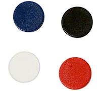 Bi-Office 30 mm Magnet - Assorted Colour [Pack of 10]