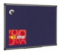 Bi-Office Felt Noticeboard 900x600mm Blue