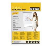 Bi-Office Flipchart Pads A1 Gridded 40 Sheets Pack of 5