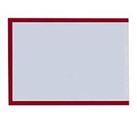 Bi-Office Adhesive Document Holder, Red, A3