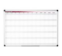 Bi-Office Annual Planner Magnetic 90 (W) x 60 (H) cm Multicolour