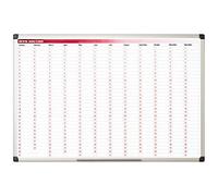 Bi-Office Annual Planner Magnetic 90 (W) x 60 (H) cm Multicolour