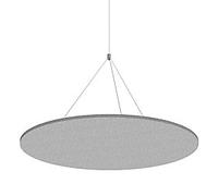 Bi-Office ARCHYI Sculpo Accoustic Room Element Ceiling Round SPD780205372 PET 1200 x 1200mm Dark Grey