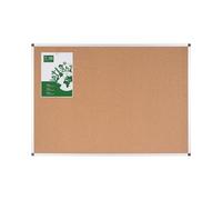 Bi-Office Ayda Biofusion Cork Board, 120x90cm, Cork Surface, Natural Aluminium Frame with Coconut Biocomposites