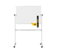 Bi-Office Ayda Revolving Whiteboard, Double-Sided Lacquered Steel Surface, Aluminium Structure, 1065x750mm