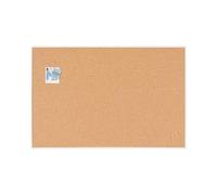 Bi-Office Basic Cork Notice Board with White Frame 885x585 mm