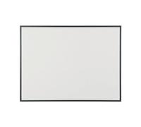 Bi-Office Basic Whiteboard Drywipe Surface Black Frame 120x90cm
