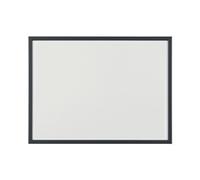 Bi-Office Basic Whiteboard Drywipe Surface Black Frame 60x45cm