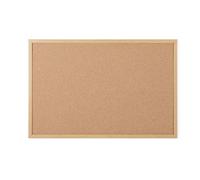 Bi-Office Bi-Silque SF132001239 Earth-It Cork Table with 900x600 mm Executive-Framework, Environmentally Friendly Tackboard