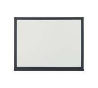Bi-Office Black Frame Whiteboard 900x600mm MB0700169