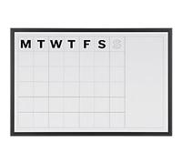 Bi-Office Calendar Magnetic 90 (W) x 60 (H) cm White