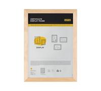 Bi-Office Certificate Display Frame, A3, Pine Frame