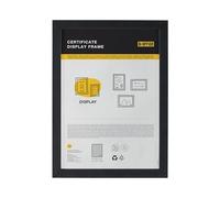 Bi-Office Certificate Display Frame, A4, Black Frame