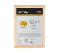 Bi-Office Certificate Display Frame, A4, Pine Frame