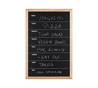 Bi-Office - Chalkboard Week Planner, 400 x 600 mm, Pine Frame