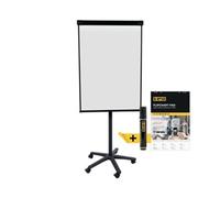 Bi-Office Classic Magnetic Mobile Easel Black Structure 70x100cm