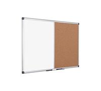 Bi-Office Combination Board Maya, Cork/Magnetic, Aluminium Frame, 60 x 45 cm