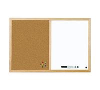 Bi-Office Cork and Drywipe Combination Board 900x600mm MX07001010+ Free Finchley Pen