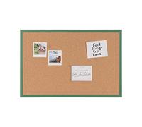 Bi-Office Cork Notice Board 30 x 40 cm Green