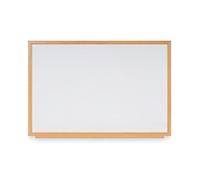 Bi-Office Earth Executive Whiteboard Wall Mounted Non Magnetic Melamine Single Sided 90 (W) x 60 (H) cm