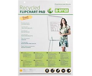 Bi-Office Earth Flipchart Pad Plain A1 40 Sheets Pack of 5
