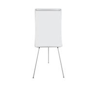 Bi-Office Earth Flipchart Tripod Non Magnetic Easel With Extensible Arms, A1, Dry Wipe Surface, Aluminium Frame