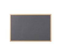 Bi-Office FB0742239 22mm Earth-It Executive Oak Frame Felt Board
