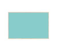 Bi-Office Earth New Basic Magnetic Caribe Board, 58,5 x 38,5 cm, Lacquered Steel Surface, Natural Pine Frame