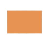 Bi-Office Earth New Basic Magnetic Tangerine Board, 58,5 x 38,5 cm, Lacquered Steel Surface, Natural Pine Frame
